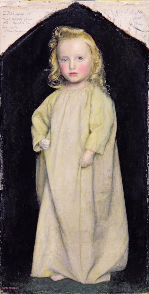 Ritratto di Edward Robert Hughes bambino, 1853 - Fitzwilliam Museum, University of Cambridge